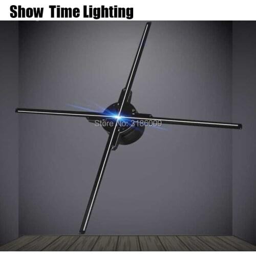 Very Clear 3D Holographic Fans Display Phone App Wifi Remote Control Hologram Player Fan Clearly Dispaly Video Picture Adverstin