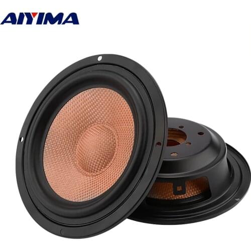 AIYIMA 2Pcs 6.5 Inch Speaker Woofer Passive Radiator Bass Radiator Passivo DIY Speaker Repair Kit Accessories Parts Sound System
