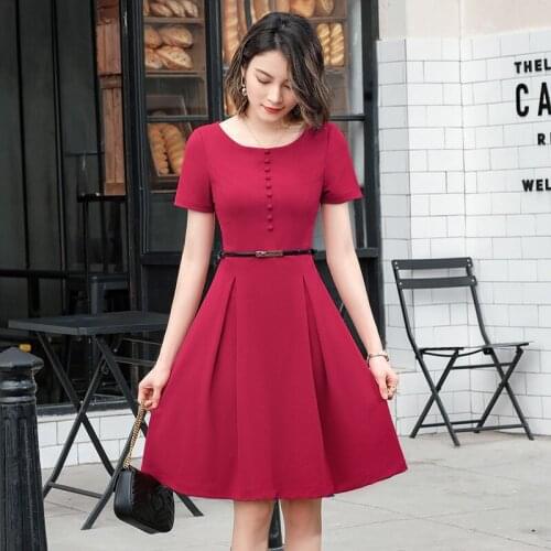 SOWXWV Fashion A-Line Dresses