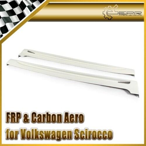 Car Styling For VW VW Scirocco RIG Style FRP Fiber Glass Side Skirt Fiberglass Body Kit Racing Accessories