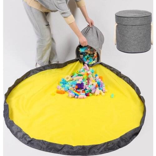 Storage bag toys quickly receive a barrel bag children receive bag