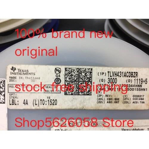 TLVH431ACDBZR SOT23 100% brand new in stock 50PCS/LOT