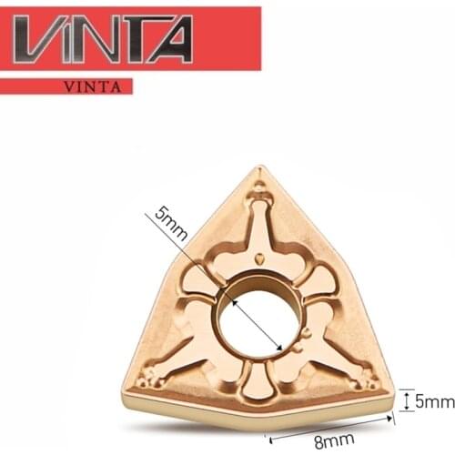 10PCS WNMG080404 External Turning Tools WNMG080404 WNMG080404 TM PM Carbide insert Lathe cutter Tool Tokarnyy turning insert