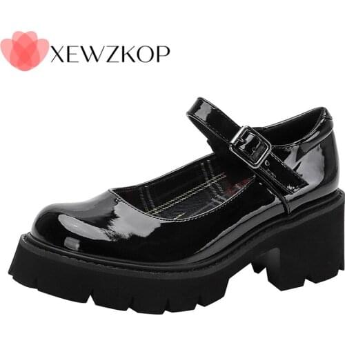 Женские туфли Мэри Джейн Xewzkop China At AliExpress