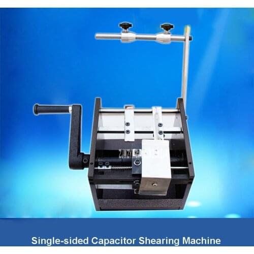 ZB-201K Hand-cranked Single-sided Tape Capacitor Cutting Machine Components Capacitor Cutter Capacitor Shearing Machine 3-20mm