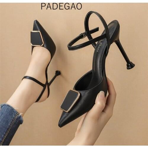 2020 Women Sandals Sexy Party Elegant OL Woman Sandals Luxury Casual High Heels