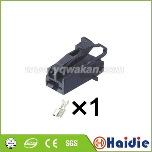 5set 1pin Auto plastic unsealed Plug electric wiring electrical cable unsealed connector 7123-6013-30
