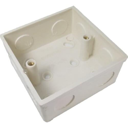 86mm Cassette Universal Wall Switch Mounting Embeded Box Enclosure Socket Back Box Led Controller Panel Embed Box Holder