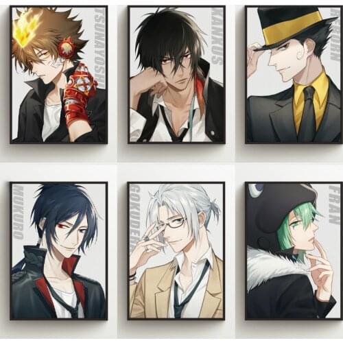 Anime Katekyo Hitman Reborn! Yamamoto Takeshi Canvas Poster Wall Art Print Painting Nordic Wall Picture Living Room Home Decor