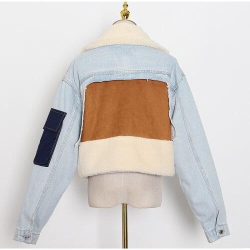 Женские джинсовые куртки DAILOU China At AliExpress