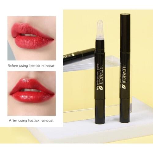 Lipstick Fixative Lips Glaze Raincoat Lip Color Long Lasting Waterproof Lip Balm Moisturizing Not Sticky Lipstick Dropship TSLM1