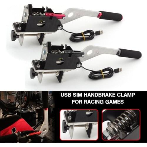 Gaming USB SIM Handbrake PC Clamping Logitech Hand Brake Simulator For Racing Game G25 G27 G29 T500 T300 Hydro Handbrake