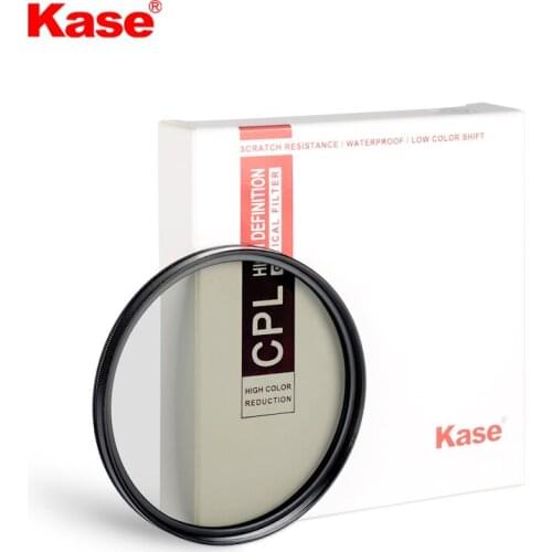 Kase AGC Optical Glass Multilayer Coating CPL Polarizing Filter For Camera Lens ( 37mm - 82mm )