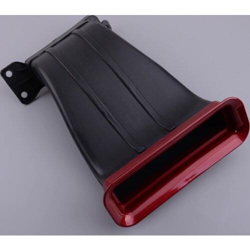 Red Car Front Turbo Air Intake Mouth Snorkel Tuyere Red Lip Fit For Ford Focus MK3.5 Hatchback Sedan 2015 2016 2017 2018