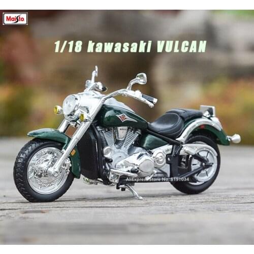 Maisto 1:18 Kawasaki VULCAN ZX-14R BMW Ducati Moto Car Original Authorized Simulation Alloy Motorcycle Model Toy Car Collecting