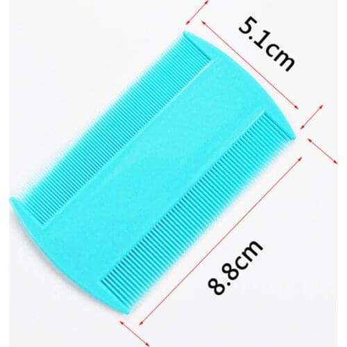 Pet Grooming Kit Cat Massage Comb Pet Hair Remover Brush Combed To Corner for Cats Pet Flea Lice Cleaner Comb Dog Grooming Tool