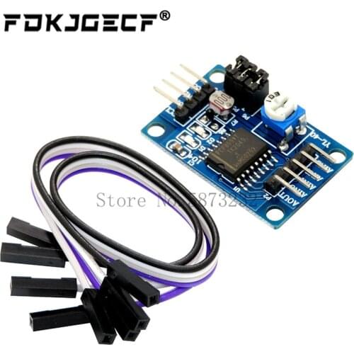 PCF8591 module AD / DA conversion modules analog-to-digital / digital-to-analog conversion+Cable