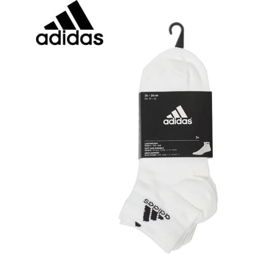 Original New Arrival Adidas PER ANKLE T 3PP Unisex Sports Socks (3 Pairs)