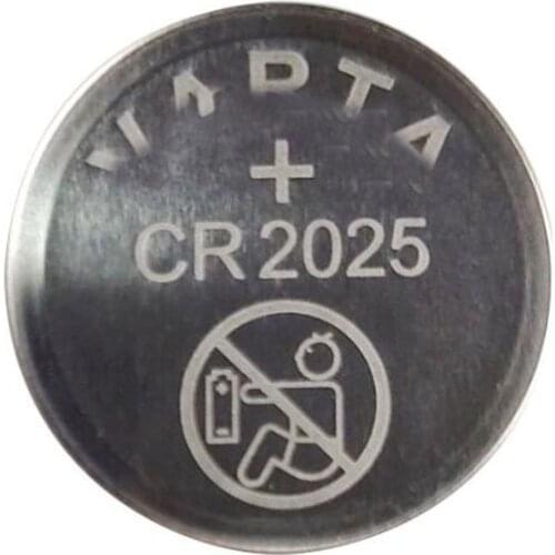 Original CR2025 CR 2025 3V Lithium Button Cell Battery Replace for VARTA CR2025 for Mercedes-Benz BMW Car Key Remote Battery