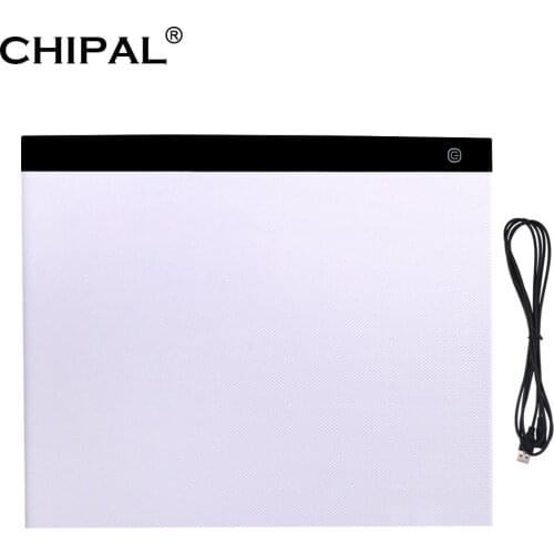 CHIPAL A3 Drawing Tablet Digital Graphic Tablets LED Light Box Electronics USB Writing Pad Graphics Board Art Painting Copyboard