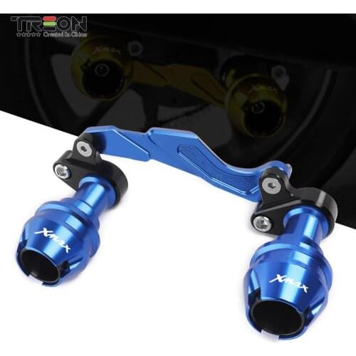 Motorcycles Exhaust Pipe Slider Frame Slider Anti Crash Protector For Yamaha XMAX300 XMAX 125 250 400 XMAX400 CNC Accessories