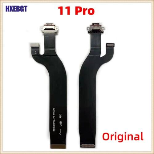 Original For Xiaomi Mi 11 Pro 11Pro USB Charging Port Flex Cable Smartphone Repair Parts Charger Plug Mainboard Connector Flex