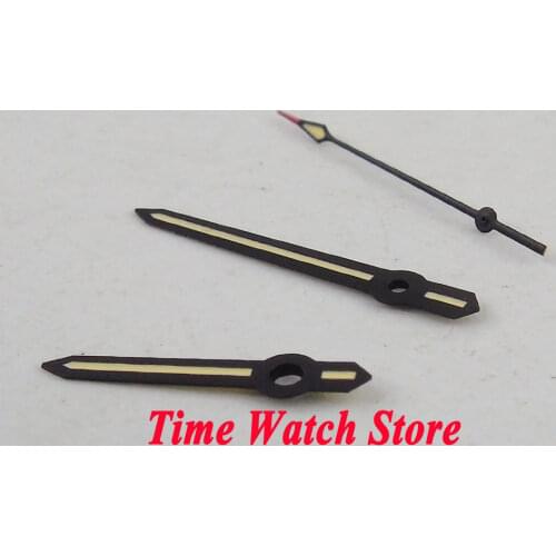 Black light yellow color luminous watch hand fit for MIYOTA 8215 821A 8205 Automatic movement watch needle H47