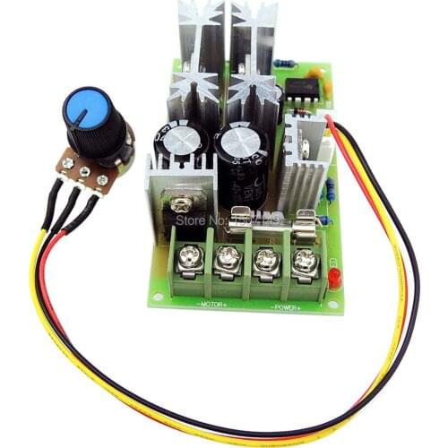 Universal DC10V-60V PWM HHO RC Motor Speed Regulator Controller Switch 20A New