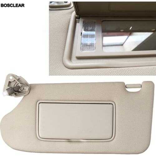 For Nissan Murano 2006 2007 2008 96401-CC22B Car Inner Sunvisor Left Driver Sun Visors With Light Mirror With Makeup mirror&lamp