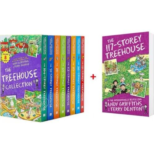 9 Books/Set The Storey Treehouse Book Interesting Story Childrens Picture English Books Kids Learning Toys