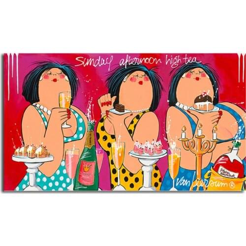 Full Round Rhinestone Diamond 5D DIY Diamond Painting Cross Stitch "Fat Lady" Diamond Embroidery Mosaic Decor Gift YSD