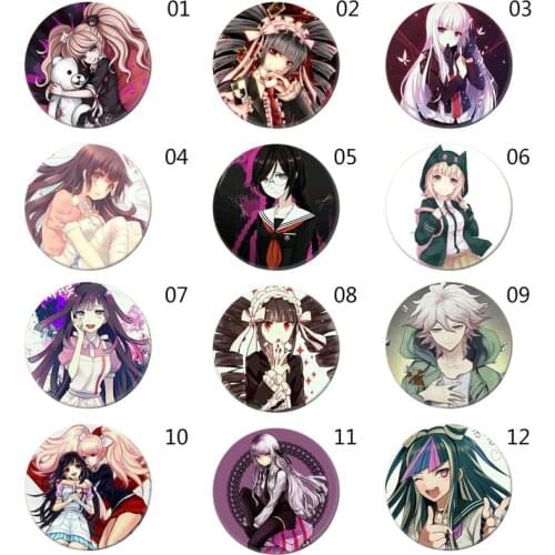 Animation Danganronpa V3 Peripheral Badge/Pre-Independent Bag