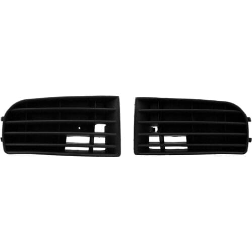 Car Front Bumper Fog Lamp Frame Fog Lamp Grille for Golf 5 A5 MK5 2004 2005 2006 2007 2008 2009