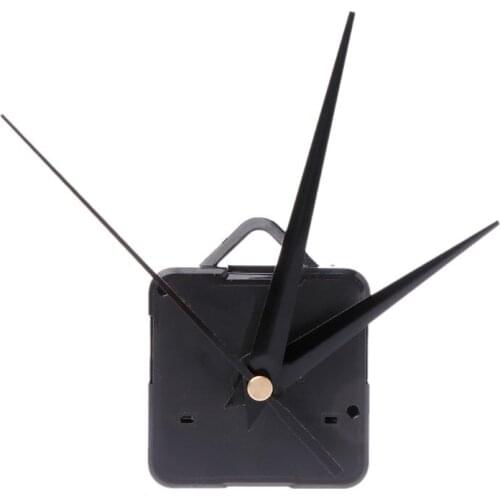 42 Styles Silent Large Wall Clock Quartz Clock Movement Mechanism Hands Wall Repair Tool Parts Silent Kit Set DIY Black Pointer