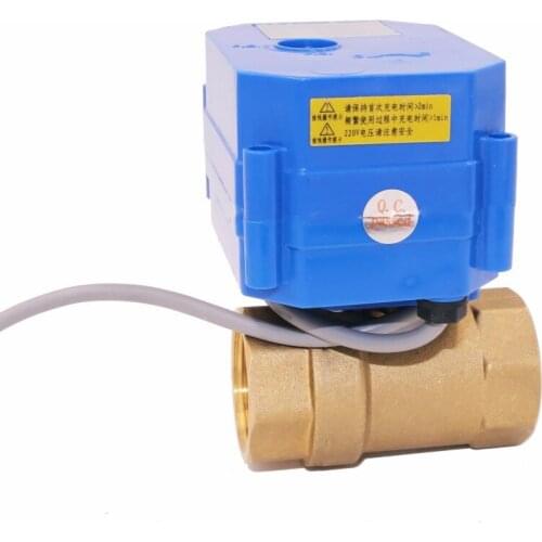 DC3.6-6V DC12V CR01 CR02 CR03 CR04 CR05 DN15 DN20 DN25 CWX-60P 4nm 8s brass BSP full bore both female electric water valve