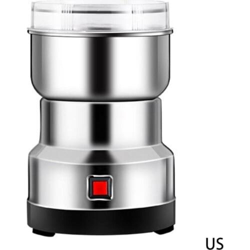 Electric Coffee Grinder Multifunction Stainless Steel Blade Cafe Spice Mill Blender Nut Bean Seeds Grinding Smash Machine
