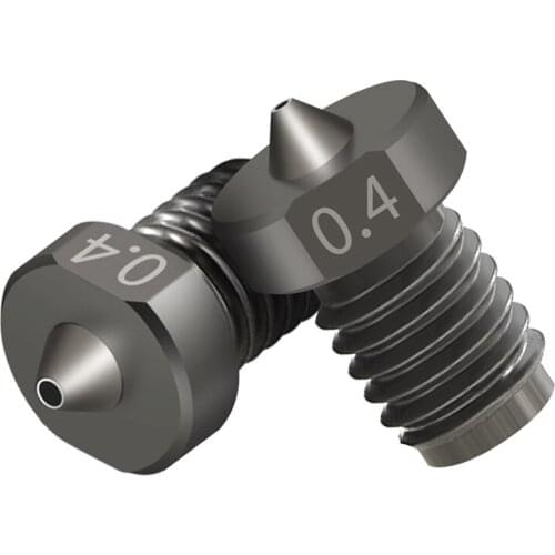 1PCS Hardened Steel TT3D Nozzle V6 Nozzle for 3D Printers Hotend 3D Printer Nozzle for E3D Hotend Titan Extruder Prusa I3 mk3