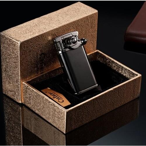 Kerosene Oil Lighter New Design Lighter Men Gadgets Gas Grinding Wheel Cigarette Retro Cigar Tobacco Bar Lighters