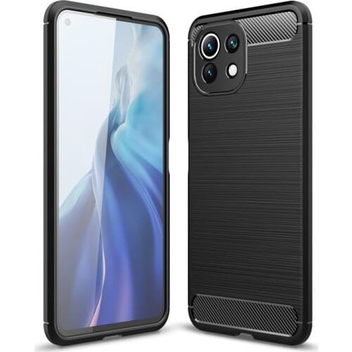 Soft Carbon Fiber Case For Xiaomi Mi 10T Lite Case Mi 10i Note 10 Ultra 9 SE 9T Pro Cover Phone Bumper For Xiaomi Mi 10T Lite