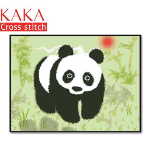 Cross stitch kits,Embroidery needlework sets with printed pattern,11CT-canvas for Home Decor Painting,Cartoon Full NCKC018