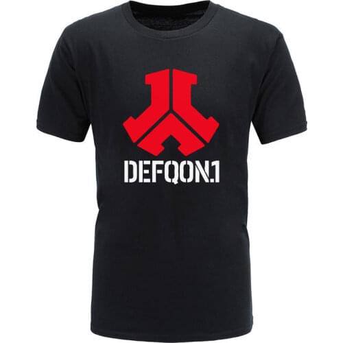New summer T-shirt men Defqon 1 pure cotton designer T-shirts Hip Hop men short sleeve T-shirts brand casual T-shirt top