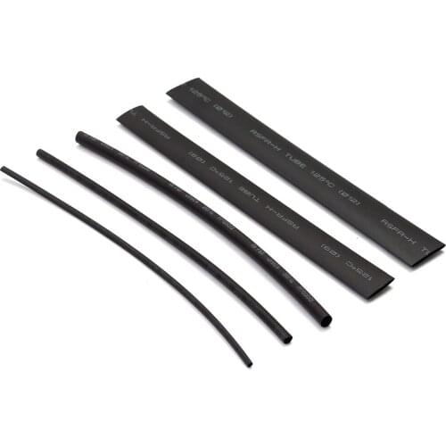New High Quality Heat Shrink Cable Sleeve 6 Size 24 Packs 2: 1 Polyolefin Shrinkable Combination Insulating Sleeve
