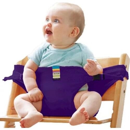 Baby Dining Chair Safety Belt Portable Seat Lunch Chair Seat Stretch Wrap Feeding Chair Harness baby Booster Seat