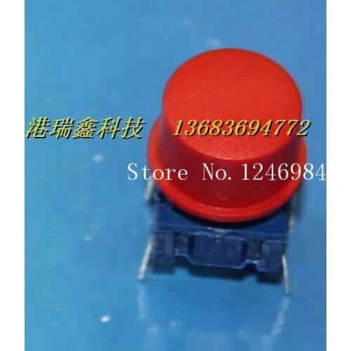 [SA]Denmark MEC red reset switch button switch micro switch 3FTL6 + 1U 08--50pcs/lot