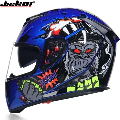 Double Lens Racing Safety Mountain Full Face Helmet Motocross Motorcycle Helmets Moto Helmet Moto Cross Casco Casque DOT