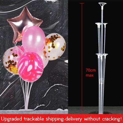 Standard Balloon Stand 7 Bracket Tubes DIY Modeling Balloon Holder Column Tool Balloon Base Party Balloon Accessories JL0019