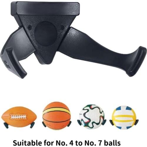 Basketball Holder Wall Mounted Ball Claw Football Storage Rack Space Saver Ball Display Bracket for basketball and football