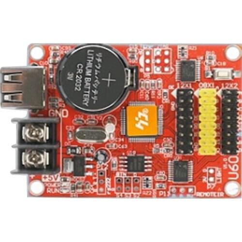 Free shipping HD-U60 led display module control card usb control card for indoor and outdoor led display screen