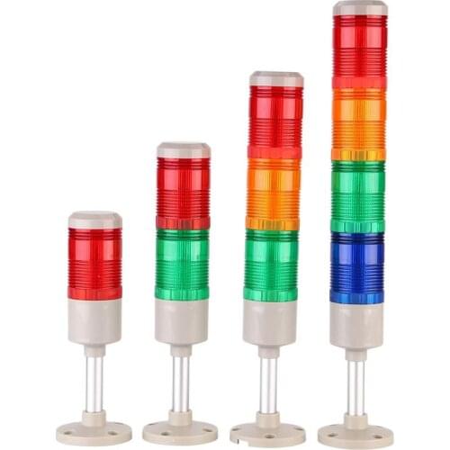 Kingjoin LED tri-color lights LTA-5051 multilayer warning lights tri-color alarm signal indicator flashes