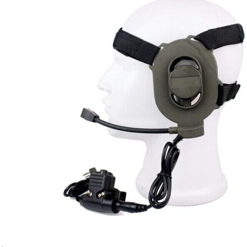 Z Tactical Bowman Elite II Headset With U94 Press-To-Talk PTT Tactical Earphone For Motorola CP200 GP300 CP040
